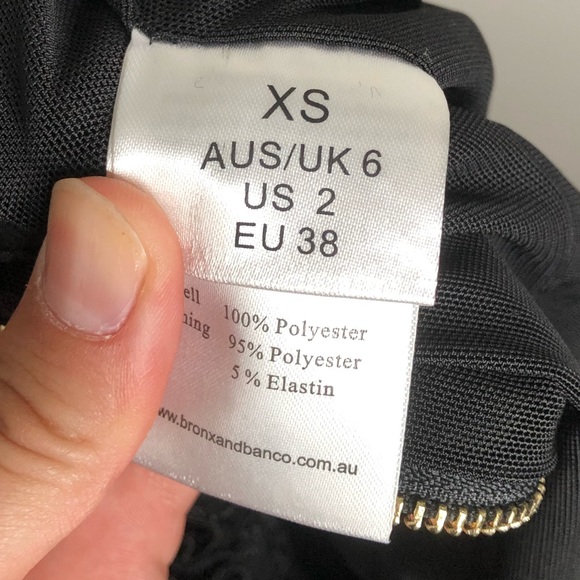 NWOT Bronx & Banco Black Lea Lace Tulle Midi Dress - Picture 13 of 14